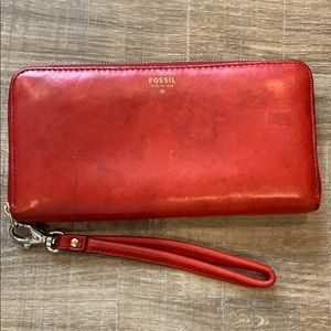 Fossil Zip Around Wallet